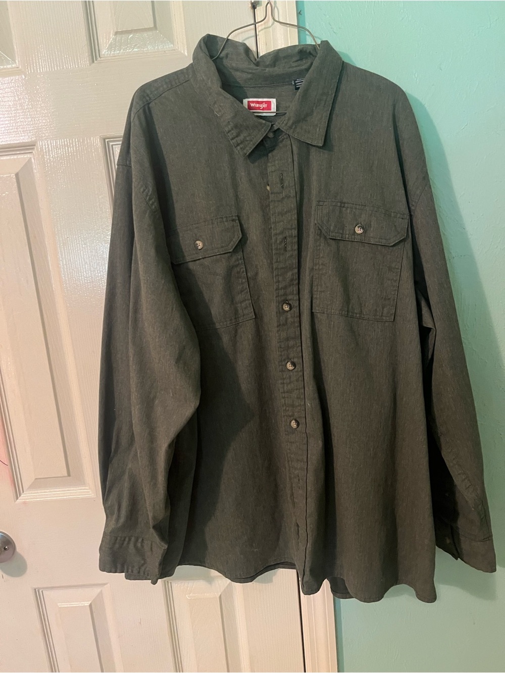 Wrangler Dark Olive Workshirt